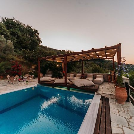 Elysian Luxury Villa Pelion Cangaráda Kültér fotó
