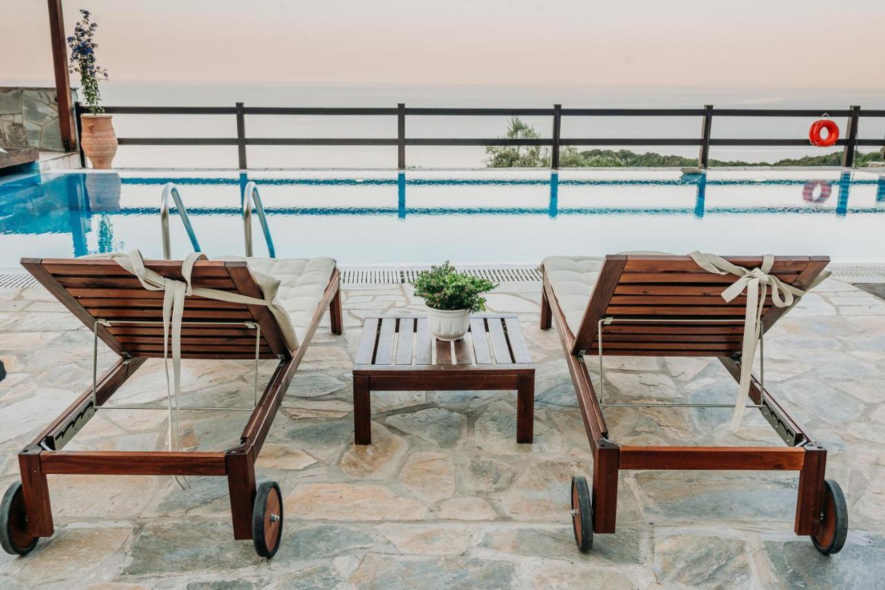 Elysian Luxury Villa Pelion Cangaráda Kültér fotó