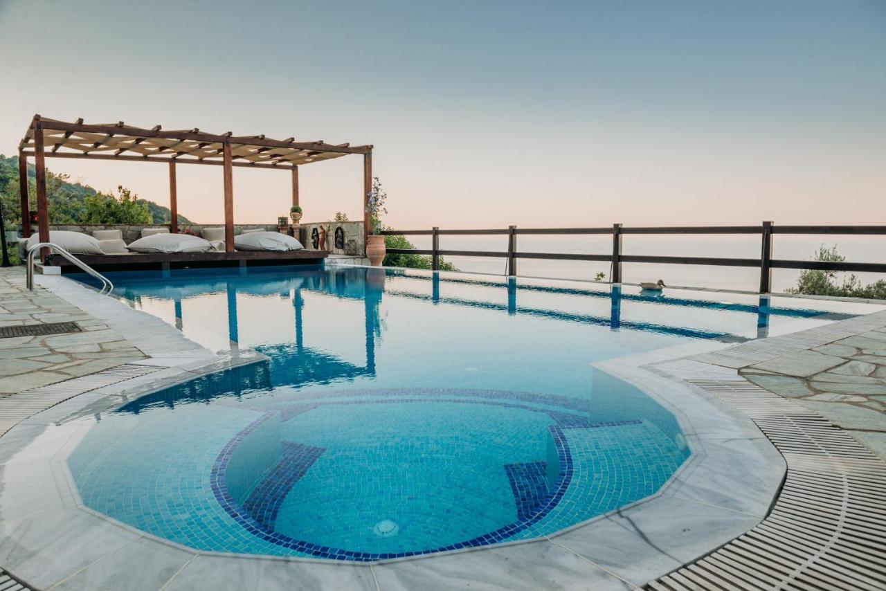 Elysian Luxury Villa Pelion Cangaráda Kültér fotó