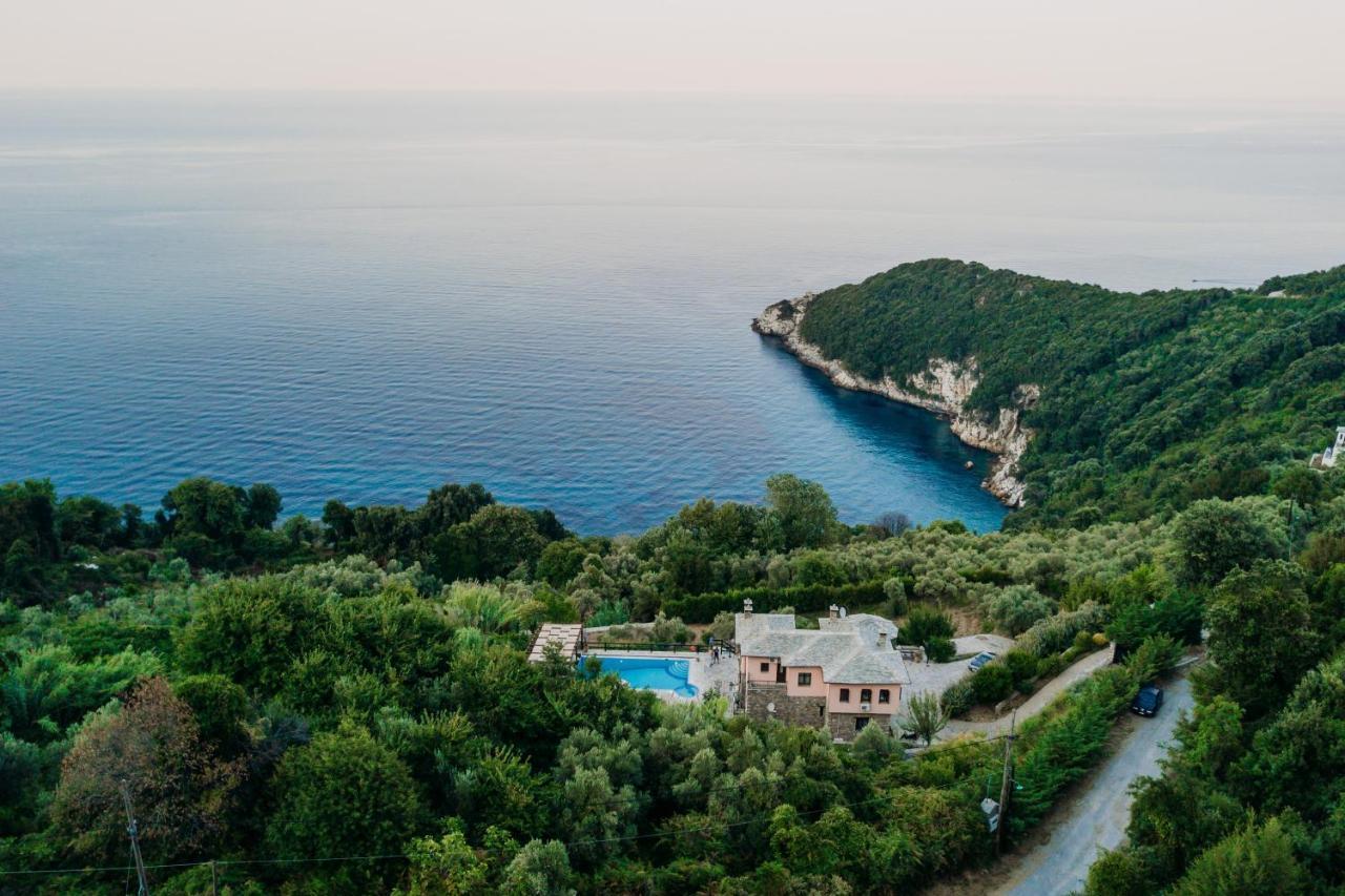 Elysian Luxury Villa Pelion Cangaráda Kültér fotó