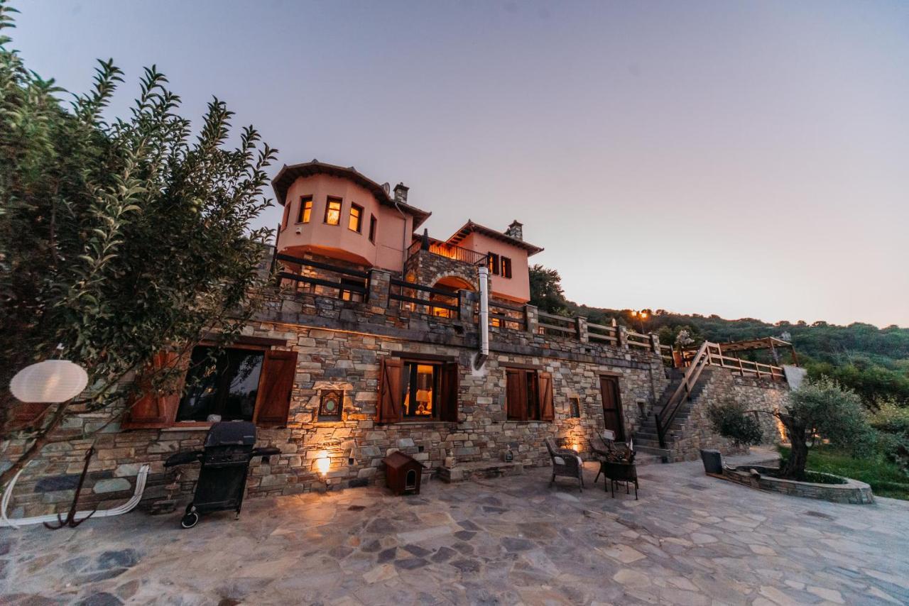 Elysian Luxury Villa Pelion Cangaráda Kültér fotó