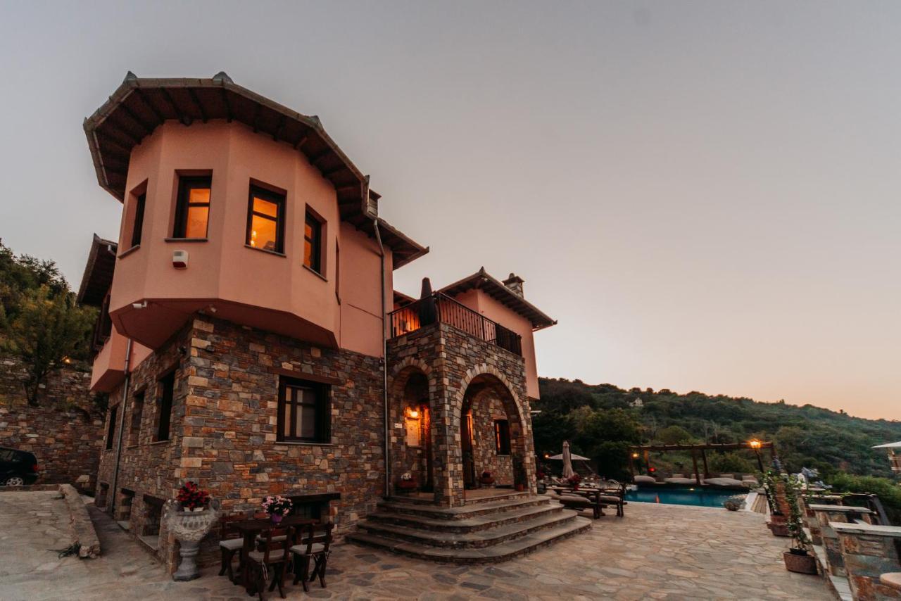 Elysian Luxury Villa Pelion Cangaráda Kültér fotó