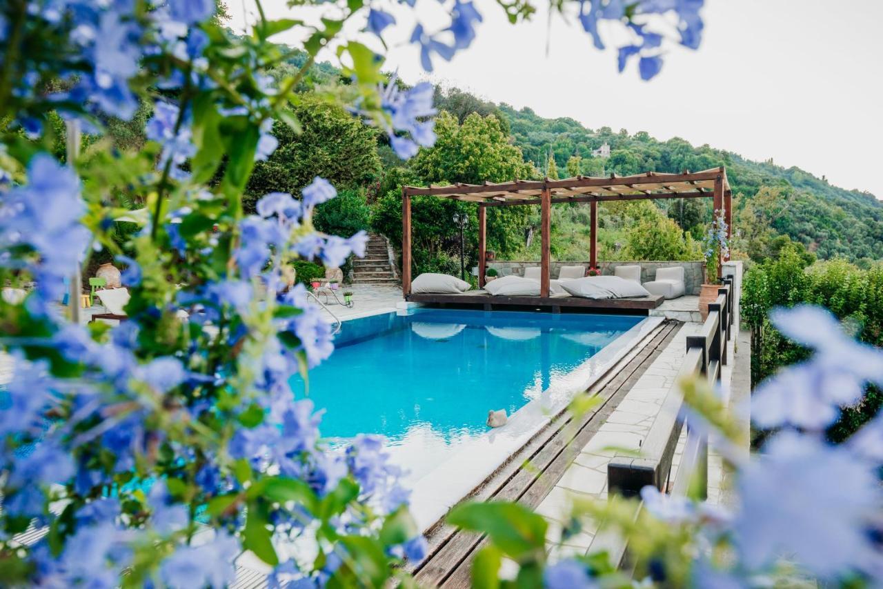 Elysian Luxury Villa Pelion Cangaráda Kültér fotó