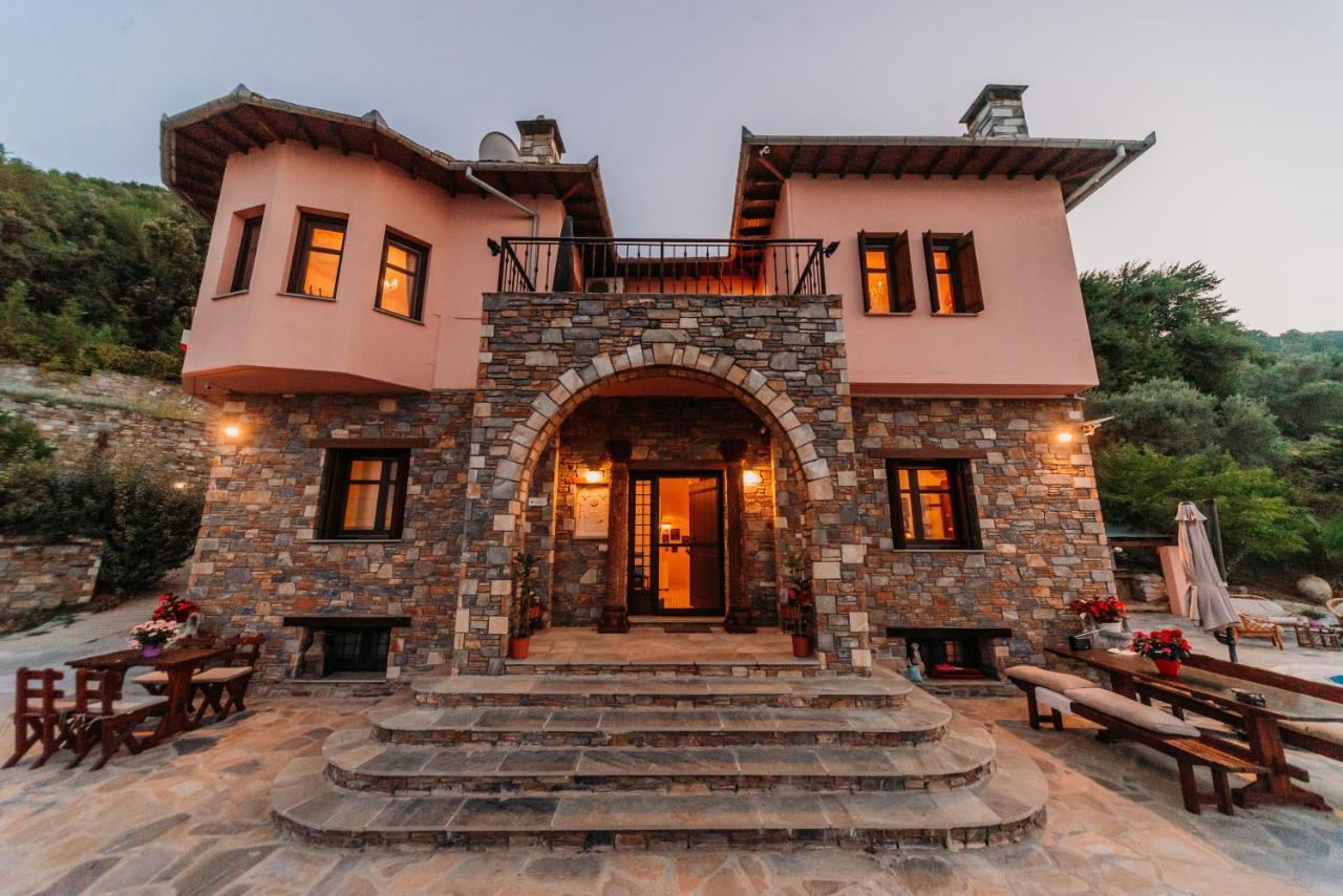 Elysian Luxury Villa Pelion Cangaráda Kültér fotó