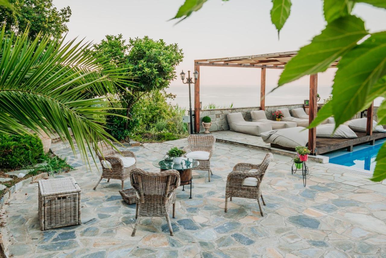 Elysian Luxury Villa Pelion Cangaráda Kültér fotó