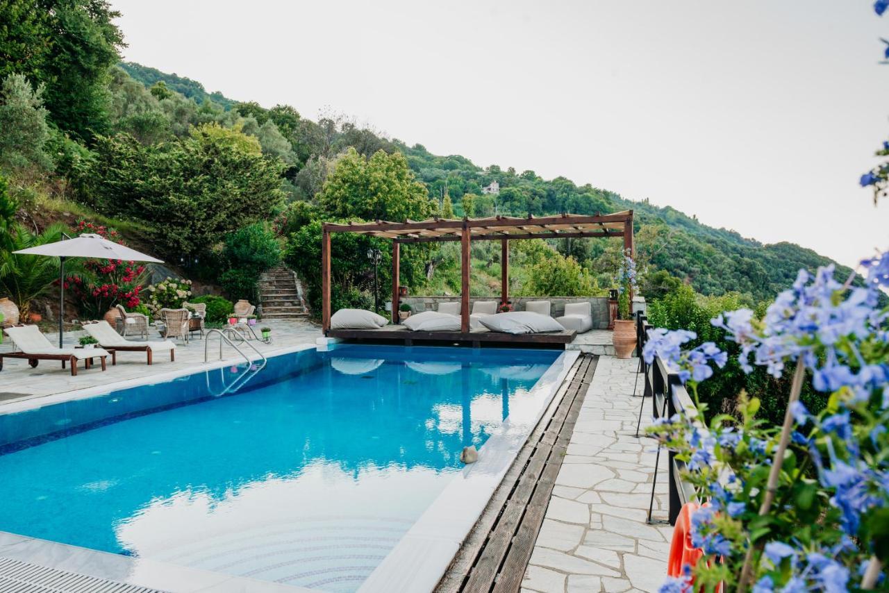 Elysian Luxury Villa Pelion Cangaráda Kültér fotó