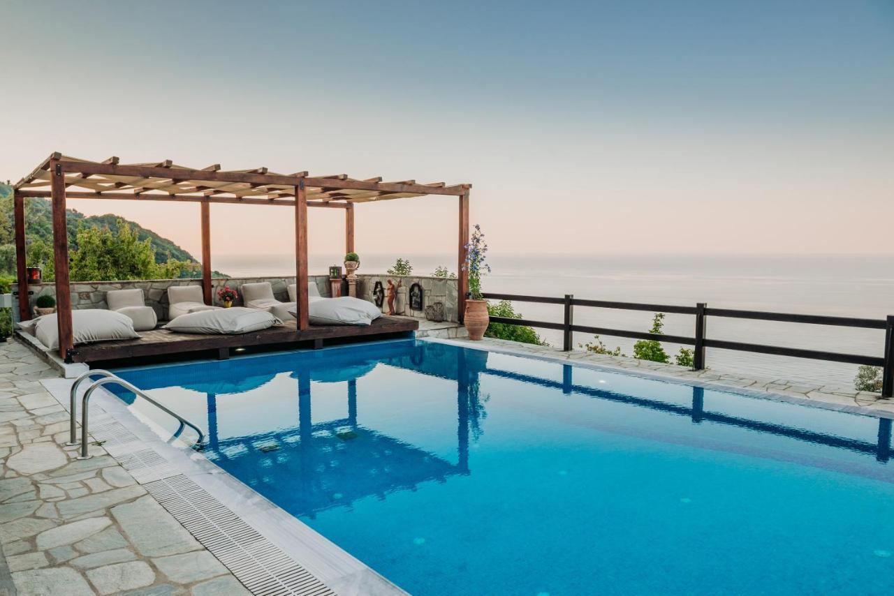 Elysian Luxury Villa Pelion Cangaráda Kültér fotó